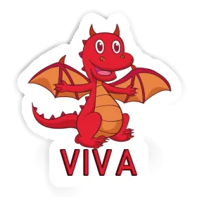 Sticker Baby Dragon Viva Image