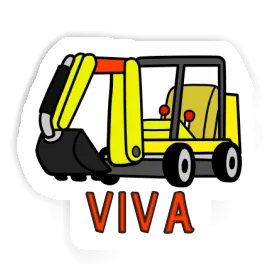 Mini-Excavator Sticker Viva Image