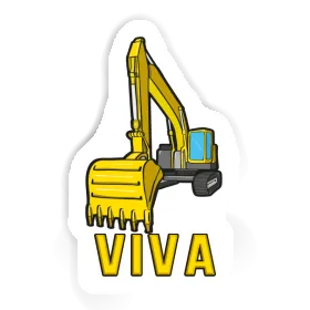 Viva Sticker Excavator Image