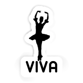 Sticker Ballerina Viva Image