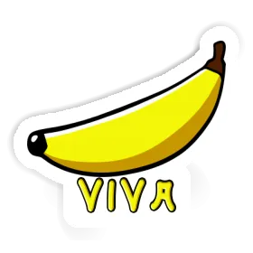 Banana Sticker Viva Image