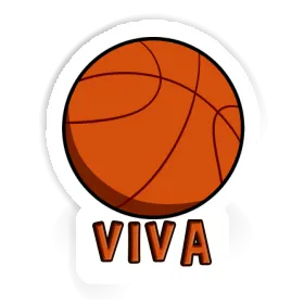 Sticker Basketball Viva Image