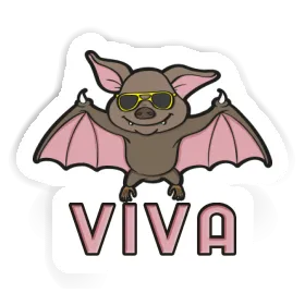 Sticker Viva Bat Image