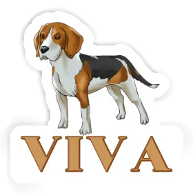 Beagle Sticker Viva Image