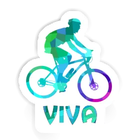 Sticker Viva Biker Image