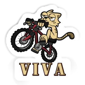 Cat Sticker Viva Image