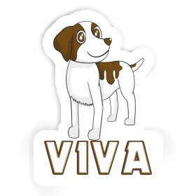 Viva Sticker Bretagne Hund Image