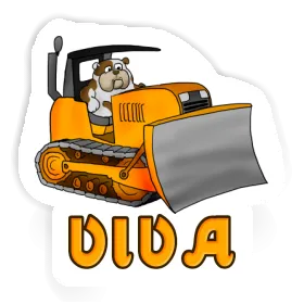 Sticker Bulldozer Viva Image