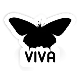 Butterfly Sticker Viva Image