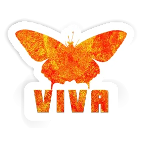 Sticker Butterfly Viva Image