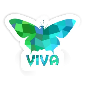 Butterfly Sticker Viva Image