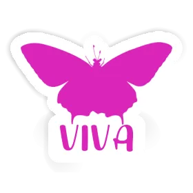 Butterfly Sticker Viva Image