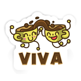 Sticker Coffee Viva Image