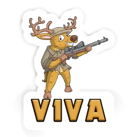 Deer Sticker Viva Image