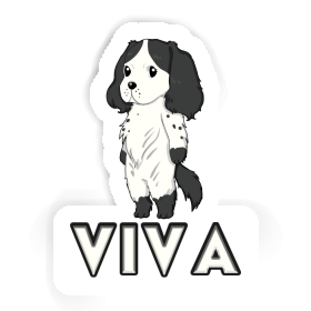 Sticker Spaniel Viva Image