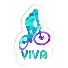 Viva Sticker Downhiller Image