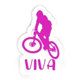 Downhiller Sticker Viva Image