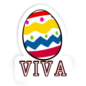 Viva Sticker Easter Egg Image