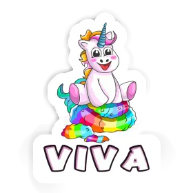 Baby Unicorn Sticker Viva Image