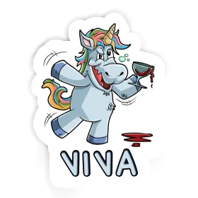 Sticker Viva Unicorn Image