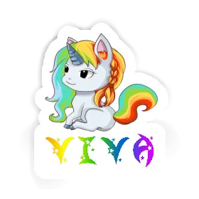 Unicorn Sticker Viva Image