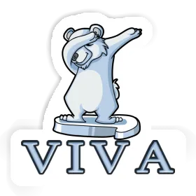 Polar Bear Sticker Viva Image