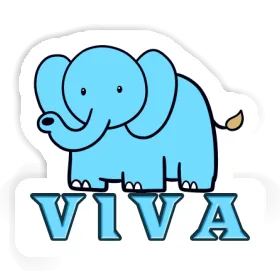 Viva Sticker Elephant Image