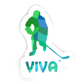 Viva Sticker Hockey Player Image