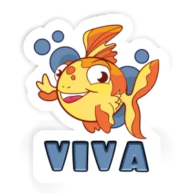 Sticker Fish Viva Image