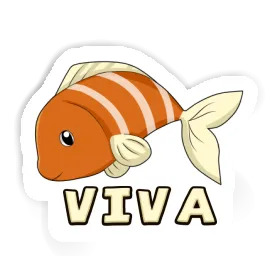 Fish Sticker Viva Image