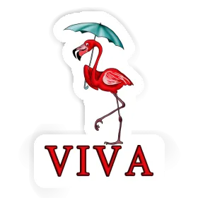 Viva Sticker Flamingo Image