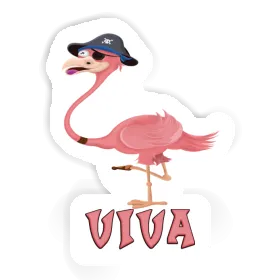 Viva Sticker Flamingo Image