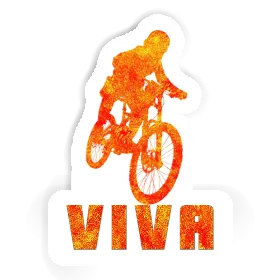 Freeride Biker Sticker Viva Image