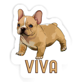 Sticker Viva French Bulldog Image