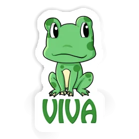 Viva Sticker Frog Image