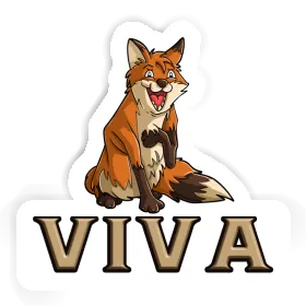 Sticker Fox Viva Image