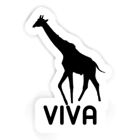 Sticker Viva Giraffe Image