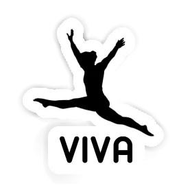 Viva Sticker Gymnast Image