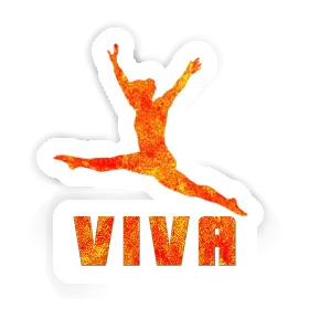 Sticker Viva Gymnast Image