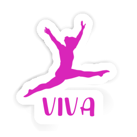 Sticker Viva Gymnast Image