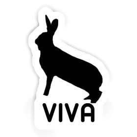 Sticker Viva Rabbit Image