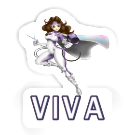 Sticker Hairdresser Viva Image