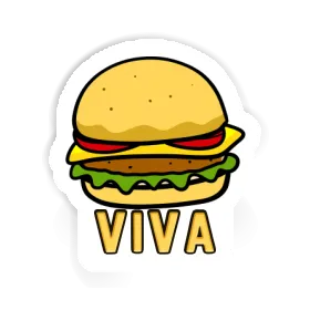 Viva Sticker Cheeseburger Image