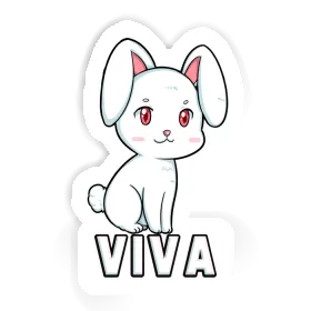 Sticker Rabbit Viva Image