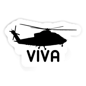 Viva Sticker Helicopter Image