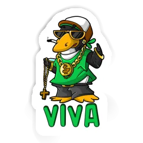 Hip-Hop Penguin Sticker Viva Image