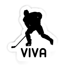 Viva Sticker Hockey Player Image