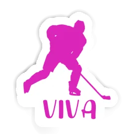 Viva Sticker Hockey Player Image