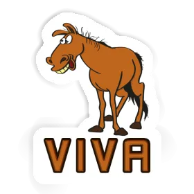 Sticker Horse Viva Image