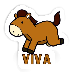 Horse Sticker Viva Image